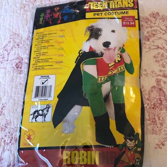 Teen Titans Dog Robin Batman Dog Halloween Costume Poshmark